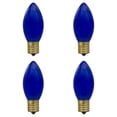 thumbnail image 3 of Northlight C9 Transparent Christmas Replacement Bulbs - Blue - 4ct, 3 of 9