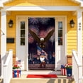 thumbnail image 6 of JHyouerji 250th Anniversary Door Cover American Flag 4th of July Patriotic Hanging Cloth Background Banner for Independence Day Front Door Home Party Decoration, 6 of 7