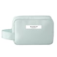 thumbnail image 1 of Bolsa de maquillaje portátil de viaje para hombres y mujeres, bolsa de almacenamiento de artículos de tocador portátil de gran capacidad, 1 of 5