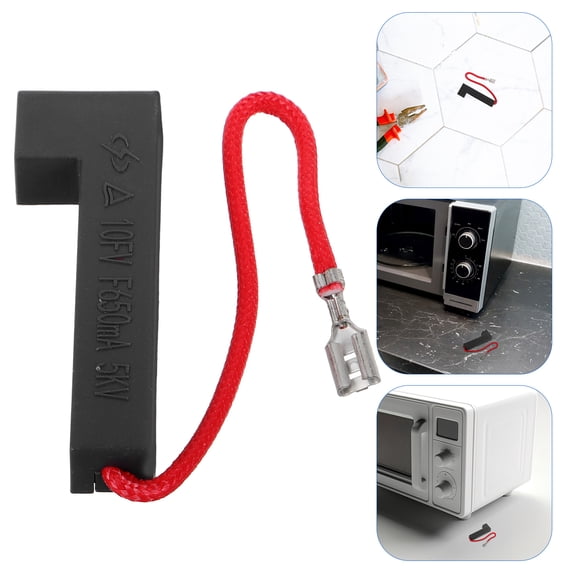 FOMIYES Fuse Holder for Microwave Oven High Voltage Fuse Replacement Parts