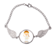 thumbnail image 1 of largo vestido grecia cartoon Pulsera pulsera pulsera alas de ángel pulsera, 1 of 3