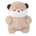 thumbnail image 3 of Animal de peluche de juguete de peluche para dormir, acurrucarse, abrazable, juguete de peluche para bebé, juguete para dormir para vacaciones, sofá, castor, 3 of 9