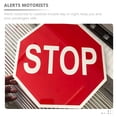 thumbnail image 2 of Traffic Sign Board Useful Reflective Traffic Sign Premium STOP Warning Sign, 2 of 9