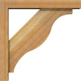 thumbnail image 3 of Ekena Millwork 4"W x 20"D x 20"H Funston Block Rough Sawn Bracket w/ Offset Brace, Western Red Cedar, 3 of 25