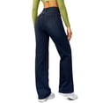 thumbnail image 5 of HKYNLAG Women Baggy Wide Leg Jeans High Waist Boyfriend Jeans Straight Leg Loose Trousers Y2k Streetwear Pants for Women Dark Blue XL, 5 of 6