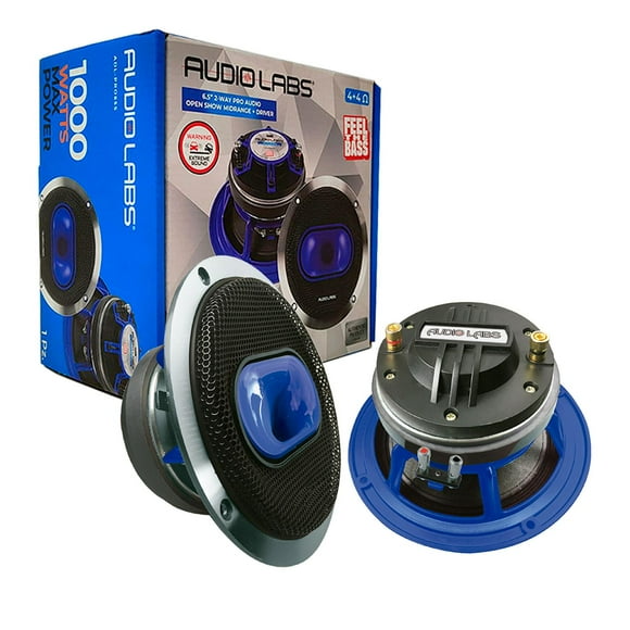 Medio Rango + Driver para Open Show Audio Labs ADL-PRO65S 1000 Watts 6.5 Pulgadas 4 + 4 Ohms 2 Vías Audio Labs ADL-PRO65S