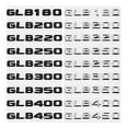 thumbnail image 3 of ABS Car Tail Trunk Letter Sticker Badge Emblem Fit For Mercedes Fit For Benz GLB180 GLB200 GLB220 GLB250 GLB260 GLB300 GLB350 GLB400 GLB450, 3 of 7