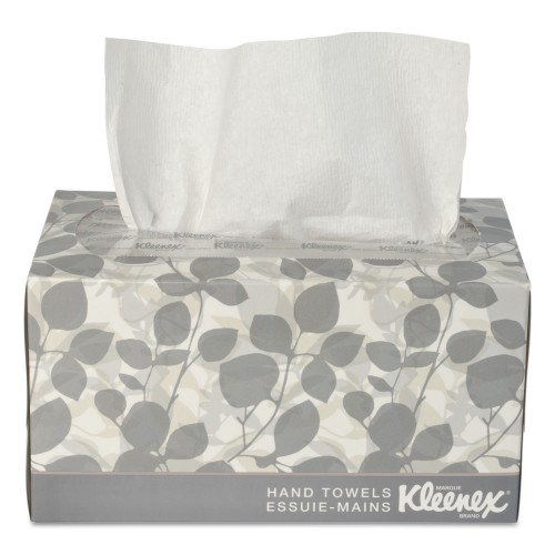 New Kleenex Hand Towels, POP-UP Box, Cloth, 9 x 10 1/2, 120/Box,Each