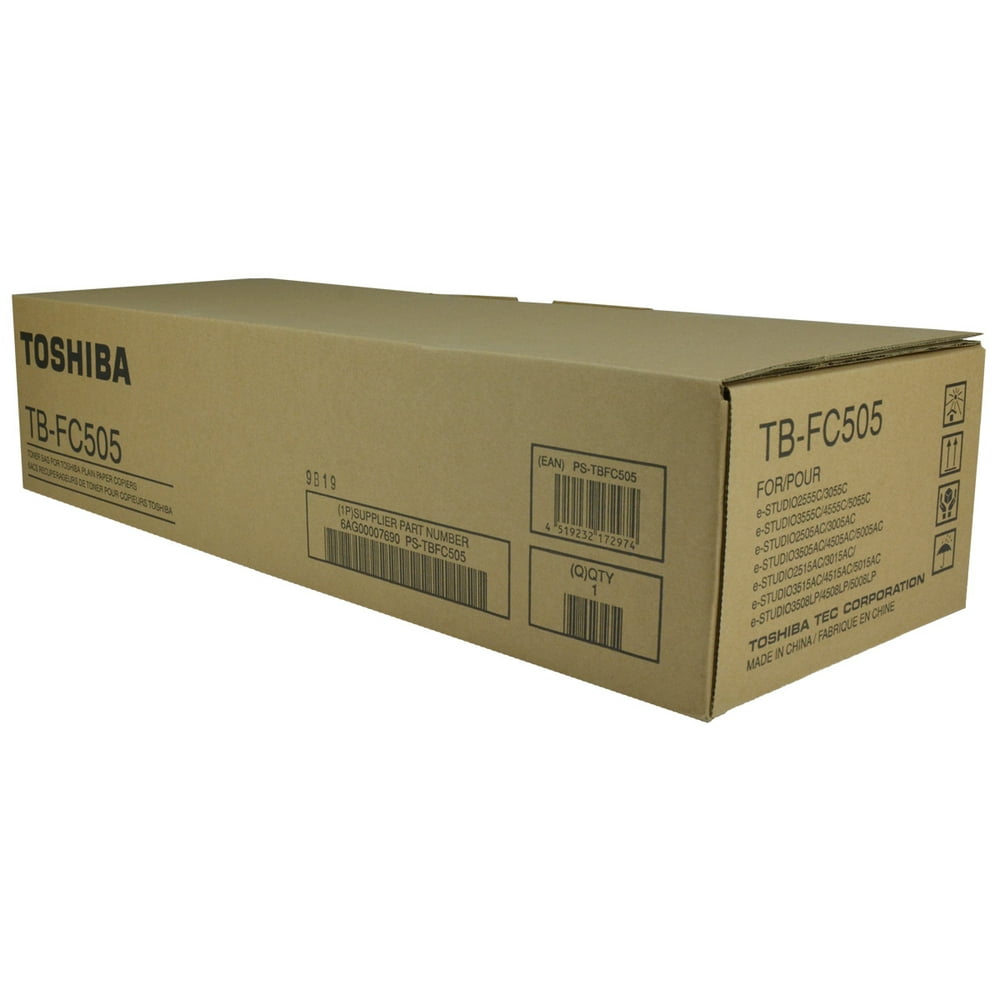 OEM Toshiba TBFC505 (TBFC505) WASTE Toner CONTAINER , 120K YIELD