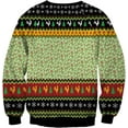 thumbnail image 3 of Lotusprinthandmade Rooster Christmas Sweater (Midweight) S-5XL Multicolor (XL), 3 of 5