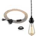 thumbnail image 1 of Diy 15ft Industrial Vintage Ceiling Pendant Light Cord Hanging Light Kit With, 1 of 5