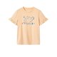 thumbnail image 1 of Camiseta de mujer de verano con cuello redondo y cuello redondo de recuerdo simple para viajes por la calle L, 1 of 7
