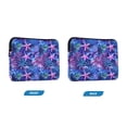 thumbnail image 7 of FORMRS 15"-15.6" Laptop Sleeve Protective Case Soft Carrying Quilted Computer Bag Cover, Neon Pink Starfish, 7 of 7