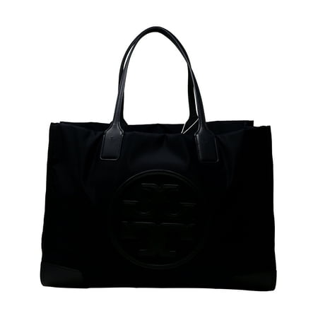 Tory Burch Women S Ella Nylon Top Handle Bag Tote Navy