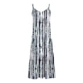 thumbnail image 3 of Generic Women's Summer Maxi Dress Casual V-Neck Sleeveless Bohemian Spaghetti Strap Floral Long Maxi Dress, 3 of 4