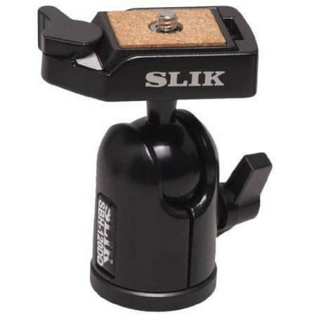 UPC: 0049368703246 | Slik SBH-120 DQ Compact Ballhead 120 with Quick Release – Black 618-325