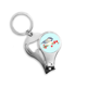 thumbnail image 1 of Bird animal Urraca Grayhead Llavero anillo Toe Nail Clipper kit de herramienta cortadora tijera abridor de botella de regalo, 1 of 3