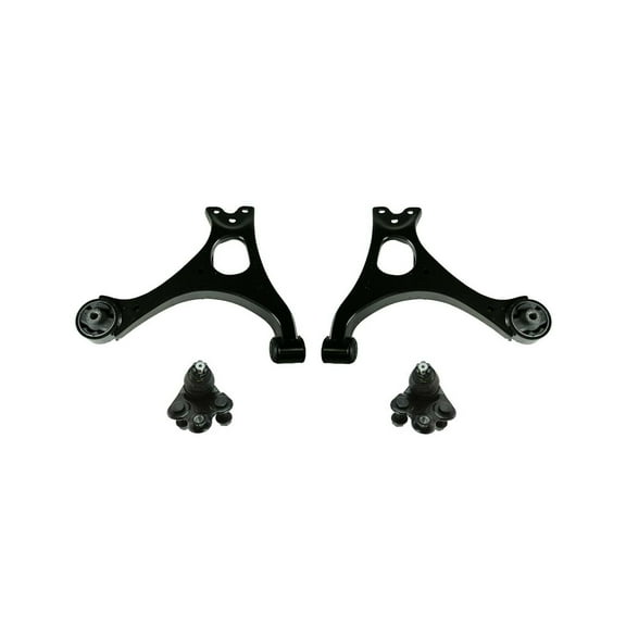 2 Lower Control Arm   2 Lower Ball Joints Front Suspension Kit Passenger Driver Side Fits select: 2006-2011 HONDA CIVIC
