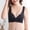 Black, variant on Azrian Womens Plus Size Bras,Lace Wireless Front Closure Bras for Women Lingerie Comfort Push Up Bra Silke Adjusted Big Size Backless Bralette Tops