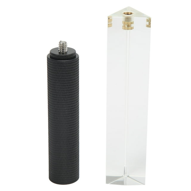 Physics Teaching Prism, Educational Tool Colorful Transparent Easy To Install Optical Glass Triangular Prism For Tripod For Wedding