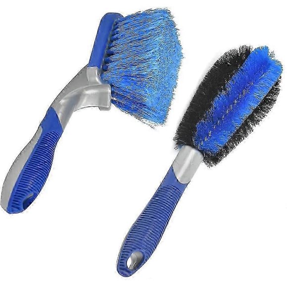 2pcs Wheel Rim Brush And Tires Brush, Car Brush Cleaning Car Rim, Hub