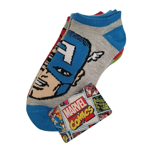 Tin Marvel para Niño, Comics 6 Pares Talla 10/13