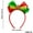 Style#5, variant on Yoyauz Christmas Bow Headband Christmas Bow Headband Red Green Headband Christmas Holiday Headband Cute Headband Ladies Girls Holiday Party Clothing Supplies Gifts