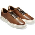 thumbnail image 6 of COLE HAAN MENS GRANDPRØ RALLY LASER CUT Sneakers Medium Brown (Wide), 6 of 7
