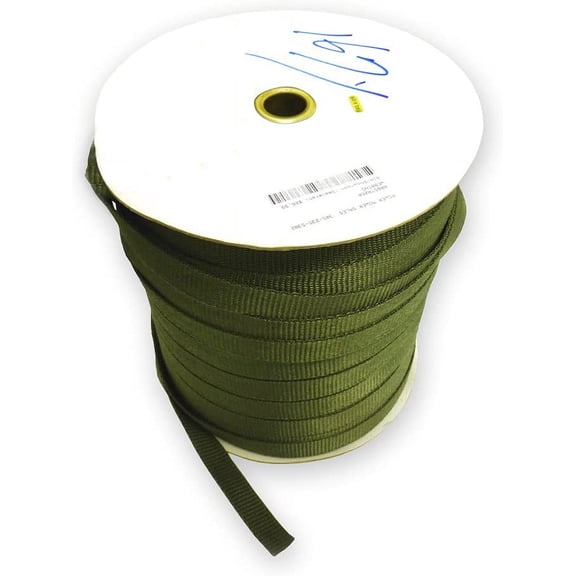 Arbor Supplies Green Tree Tie Webbing 250FT x 3/4" - Tree Guying, ARBSTR250, ATW-250