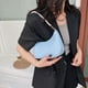 thumbnail image 2 of Retro Mujeres PU Perla Bolso de hombro Casual Pequeños vagabundos Axilas Bolsas (Azul) Tmvgtek Oficina Multiescena Multifunción, 2 of 9