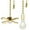 Gold, variant on 2Pcs/Set Ceiling Fan Pull Chain Ornaments Extension Chains with Decorative Light Bulb and Fan Cord 13.6 Inches Fan Pull Chain Set For Ceiling Light Lamp Fan Chain