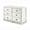 Rustic White, variant on Alaterre MOD 60" W 6-Drawer Double Dresser