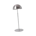 thumbnail image 2 of Soporte de sombrero Altura ajustable estable estable de hierro resistente portavoces retráctil soporte de peluca para salón centros comerciales de base de plata, 2 of 8
