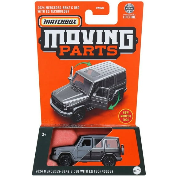 Matchbox Moving Parts 2024 Mercedes-Benz G 580 With EQ Technology Diecast Vehicle
