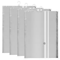 HOMEMAXS 4 Pcs Vacuum Sealer Bags for Clothes Large Storage Compression