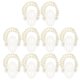 thumbnail image 1 of KAKOWELY 10 piezas de pulseras de novia para boda, con perlas y flores, accesorio para manualidades, 1 of 4