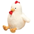 thumbnail image 3 of Juguete de figura de pollo, muñeca de pollo, decoración de dormitorio, muñeca de peluche linda, juguete de peluche de pollo, para niñas y niños, 3 of 10