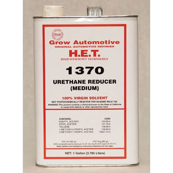 Grow Automotive GRO-1370-1 Urethane Reducer 1370-1 Medium Dry