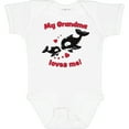 thumbnail image 3 of Inktastic My Grandma Loves Me Orca Family Boys or Girls Baby Bodysuit, 3 of 5