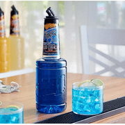 Finest Call 1 Liter Premium Blue Curacao Syrup – Non-Alcoholic Cocktail Enhancer for Delicious Drinks