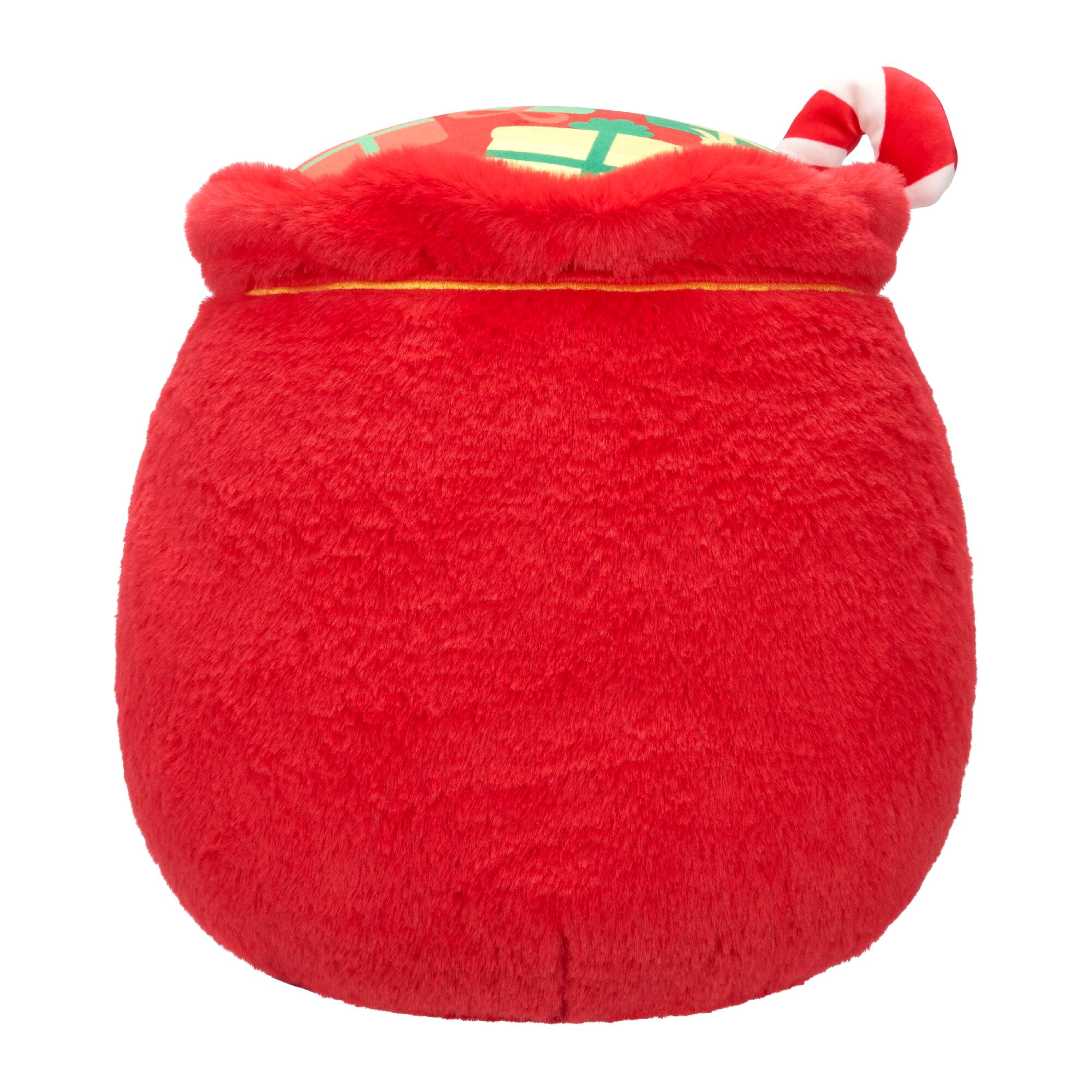 Squishmallows FuzzAMallow Official 12 inch Lowell the Red Sack of Toys - Child's Ultra Soft Stuffed Plush Toy