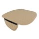 thumbnail image 1 of Cojín Universal Para El asiento del automóvil DYNWAVEMX Cuero de la PU Ajuste Antideslizante beige, 1 of 8