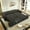 90.2" Black King, variant on FFH Convertible Pull Out Sofa with USB Ports & Phone Holder, Upholstered Corduroy Sleeper Sofa with Side Pockets and Cup Holders, Loveseat Lounge Couch for Living Room, Gray