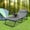 Black & Grey, variant on Lilypelle Camping Cot,Portable Folding Outdoor Bed with Carry Bag for Adults Kids, Heavy Duty Cot for Traveling Gear Supplier,Beach Vocation,Grey&Red