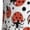 Black, variant on Red Ladybugs Print Pajama Pants for Men,Men’s Pajama Bottoms,Mens PJ Pants with Pockets & Button Fly-Medium