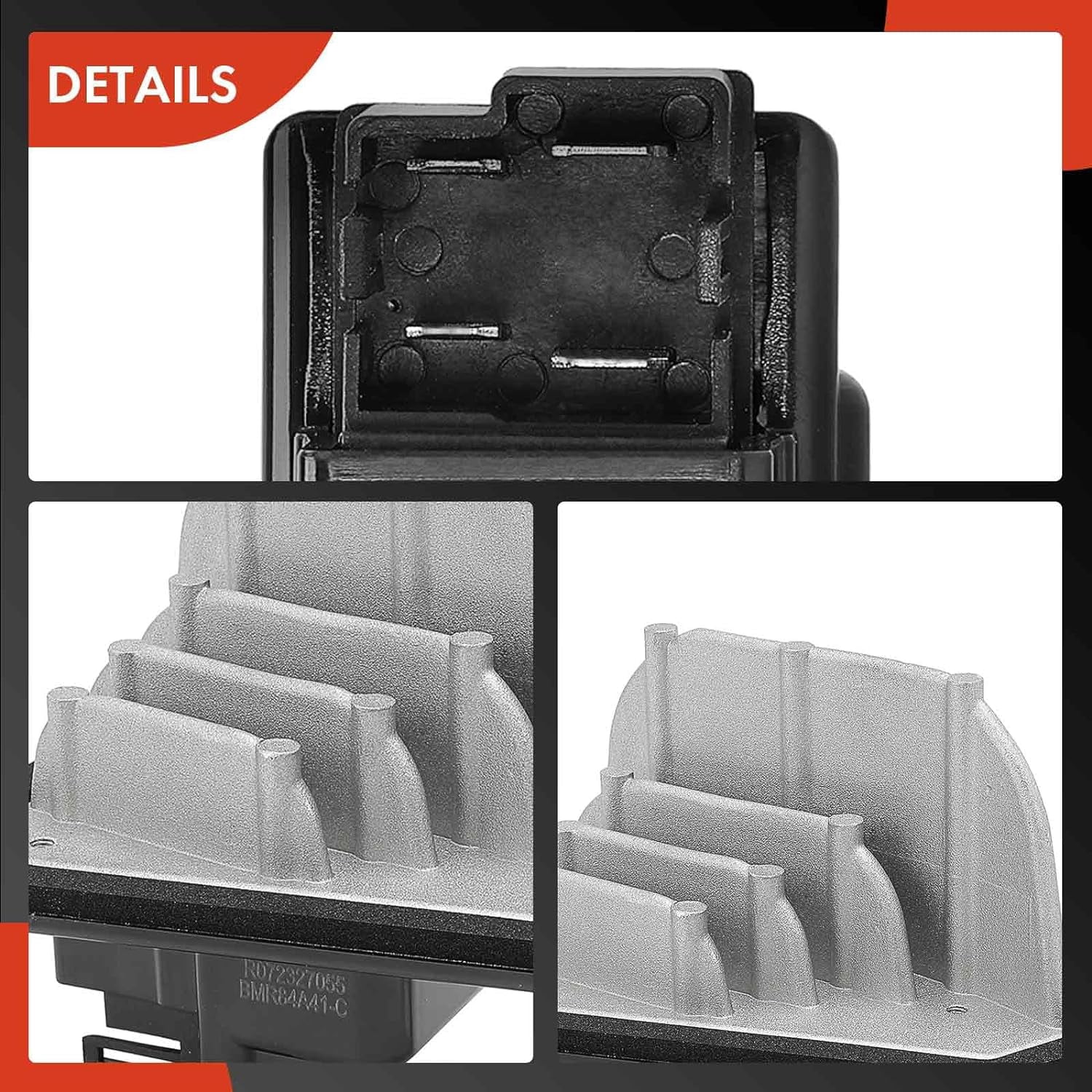 A-Premium HVAC A/C Blower Motor Resistor Replacement for Honda Odyssey 1999-2004 Accord 1998-2002 EX Submodel Only