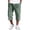 Green #35, variant on Dresfit Mens Corduroy Shorts Baggy Long Shorts Summer 2026 Multi Pockets Drawstring Casual Short Pants Relaxed Fit Elastic Waist Big and Tall Vacation Bottoms 2XL