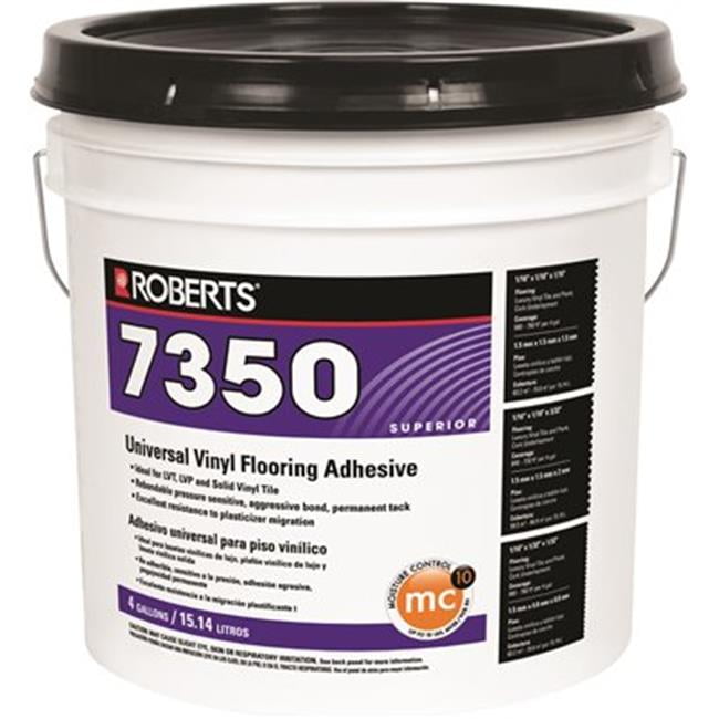 Roberts 73504 Roberts Universal Vinyl Flooring Adhesive 4 Gal