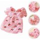 thumbnail image 4 of UBIUO Dog Dress for Small Dogs Pink Dog Princess Dresses Girl Dog Clothes Adorable Cat Dresses Pet Apparel for Puppy and Cats (Cherry) M - Medium, 4 of 4