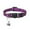 Purple, variant on Pet Collar Festival Detachable Bow Collar Holiday Printing Pattern Dog Collar Halloween Cat Collar